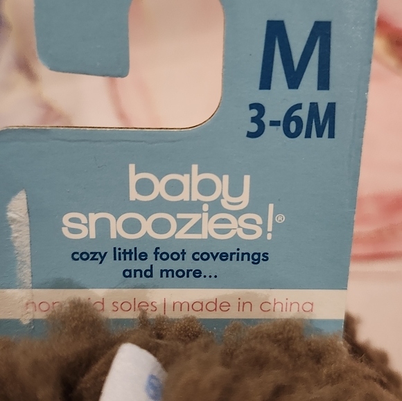 Baby Snoozies Slippers M 3-6months - Picture 6 of 7